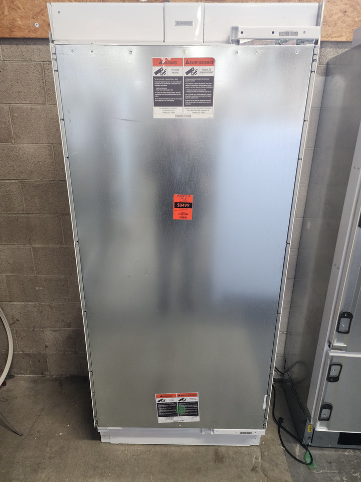 DEC3650FI/R : Sub Zero 36" Designer Column Freezer - Icemaker - Panel Ready - Right Hinge