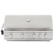 Blaze Professional 44-Inch 4 Burner Built-In Gas Grill With Rear Infrared Burner BLZ-4PRO-LP/NG