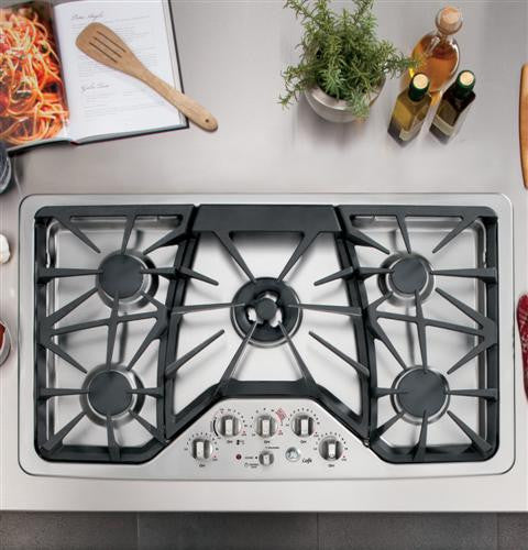 GE CGP650SETSS Café™ Series 36" Built-In Gas Cooktop