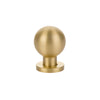 Brass Globe Cabinet Knob