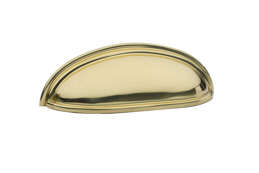Brass Cup Cabinet Pull