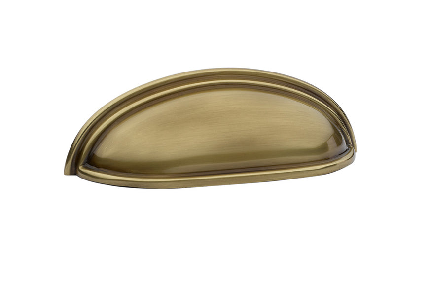 Brass Cup Cabinet Pull