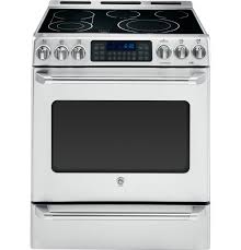 GE Cafe Series CS980STSS 30 Inch Slide-in Electric Range