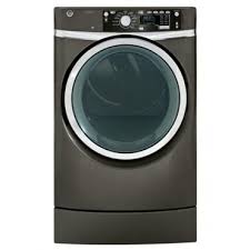GE RightHeight Design Series GFDR485EFMC 28 Inch 8.3 cu. ft. Electric Dryer