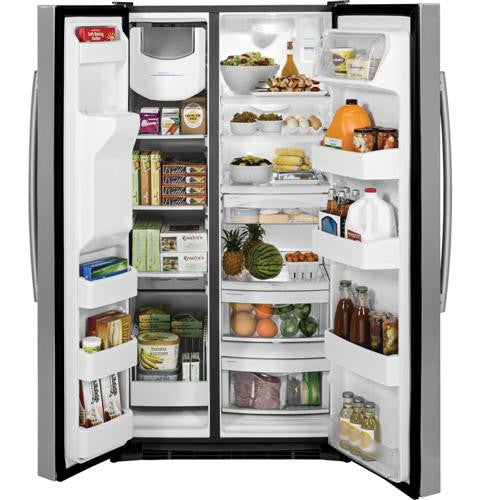 GE GSE25GSHSS ENERGY STAR® 25.3 Cu. Ft. Side-By-Side Refrigerator