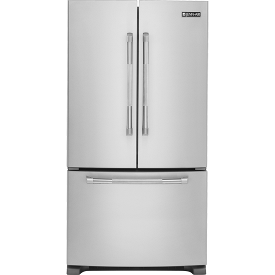 JENN-AIR 69” Counter-Depth, French Door Refrigerator w/ Internal Water/Ice Dispensers jfc2089bem