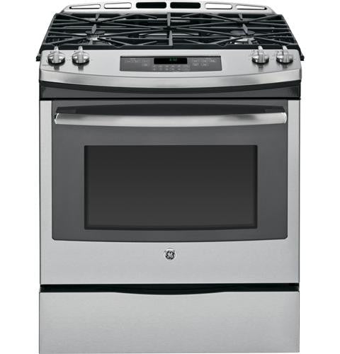 GE JGS650SEFSS 30" Slide-In Front Control Gas Range