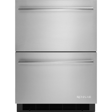 JENN-AIR 24” Double-Refrigerator Drawers jud24frers