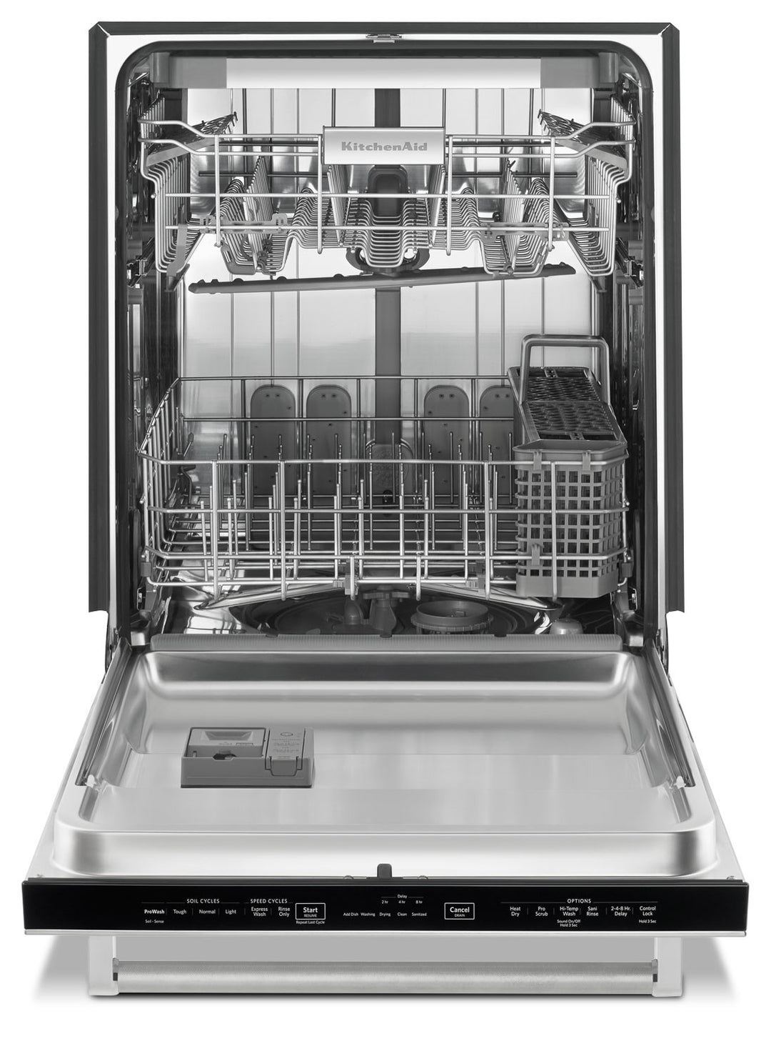 KITCHENAID KDTE254ESS 39 dBA Dishwasher with ProScrub Option