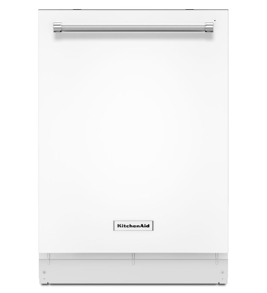 KitchenAid 24 in. Top Control Dishwasher in White KDTE254EWH