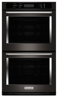 KitchenAid KODE500EBS 30 in. Double Electric Wall Oven Self-Cleaning with Convection