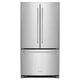 KITCHENAID KRFC300ESS 20 cu. ft. 36-Inch Width Counter-Depth French Door Refrigerator with Interior Dispense