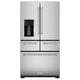 KitchenAid 36 in. W 25.8 cu. ft. French Door Refrigerator KRMF606ESS