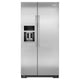 KitchenAid 36 in. W 22.7 cu. ft. Refrigerator in Monochromatic Stainless Steel KRSC503ESS