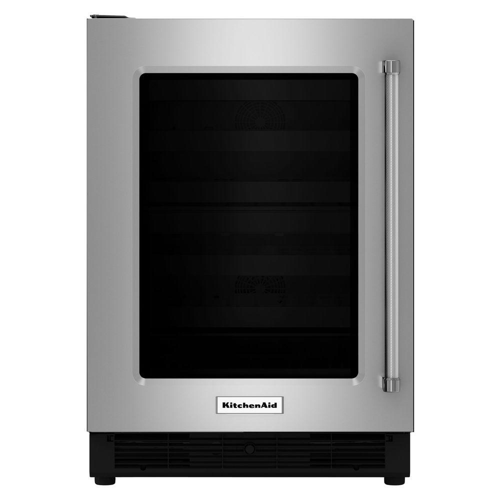 KitchenAid KURL204ESB 24 in. W 5.1 cu. ft. Undercounter Refrigerator