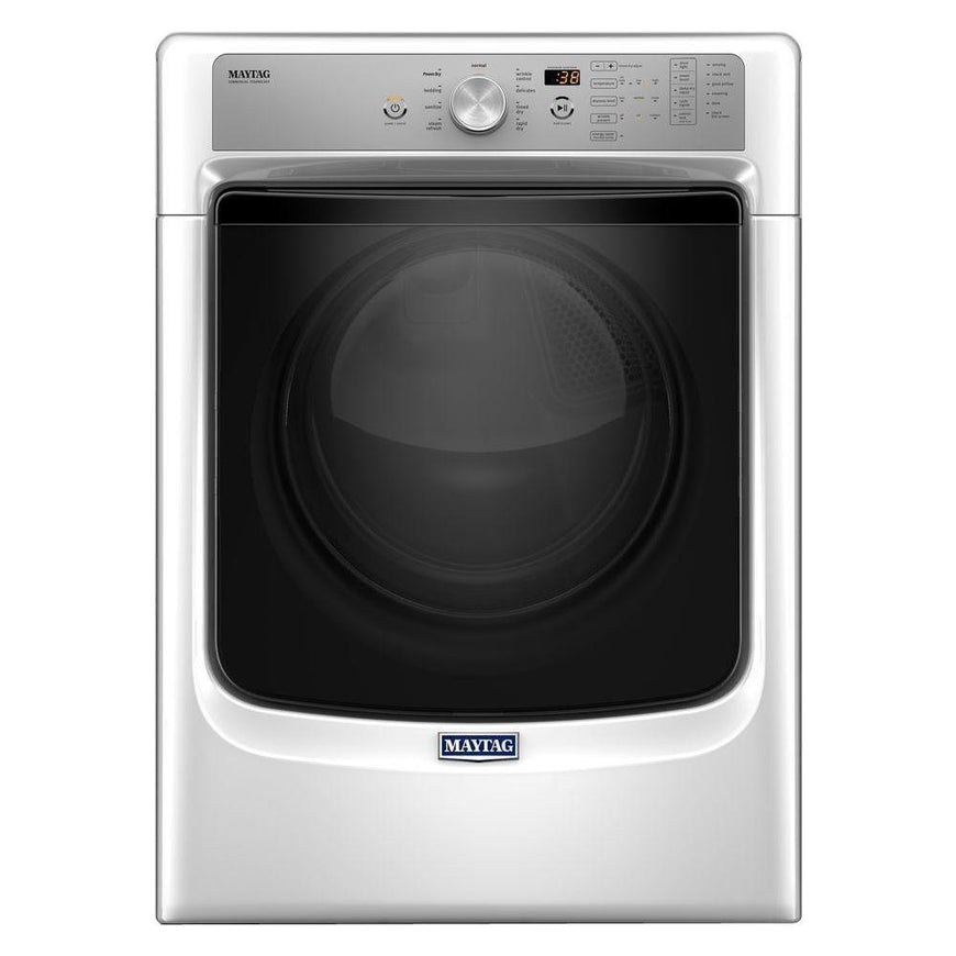 Maytag 7.4 cu. ft. Electric Dryer with Steam in White MED5500FW