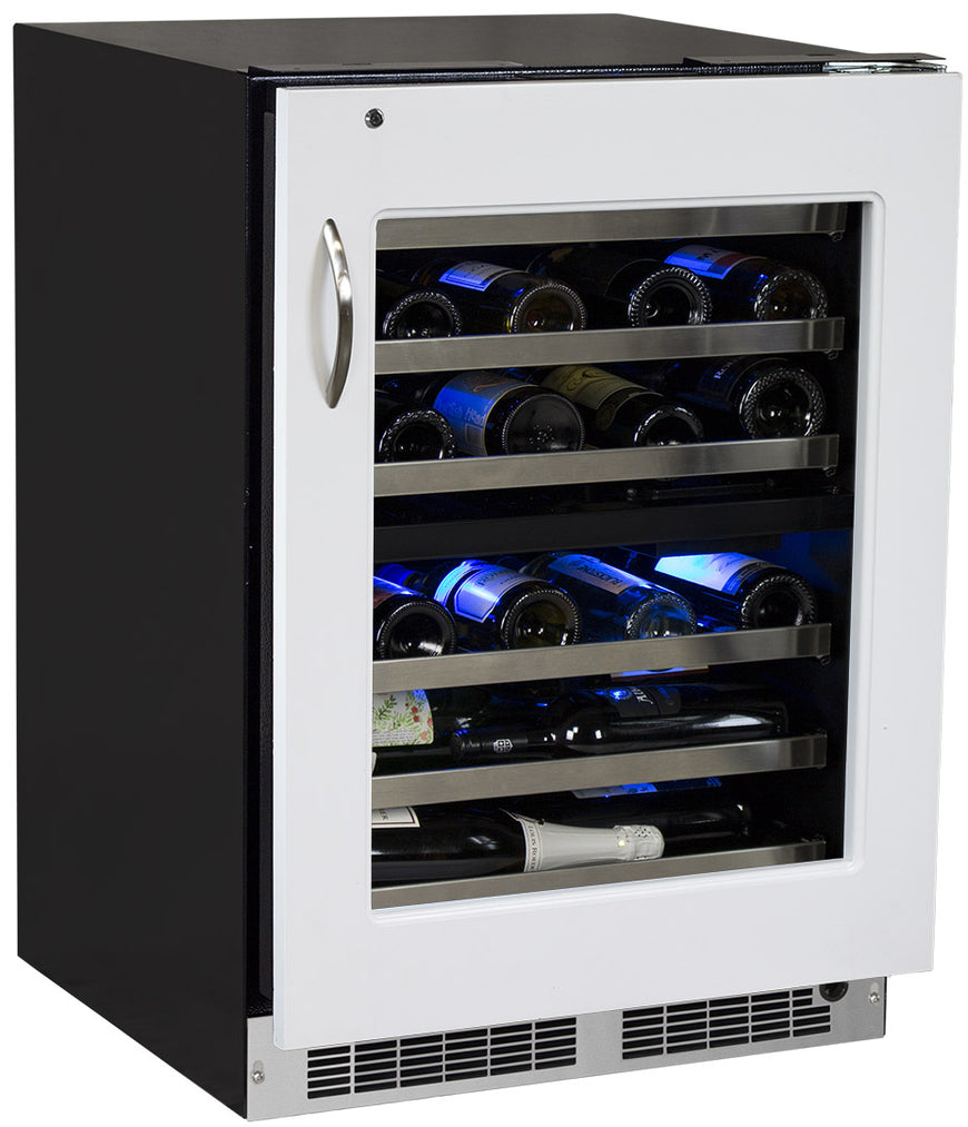 Marvel Professional Series MP24WDF4RP 24 Inch Built-in Dual Zone Wine Cooler