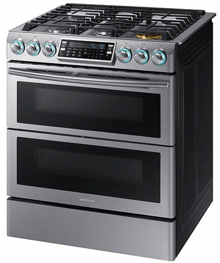 Samsung NX58K9850SS 30 Inch Flex Duo™ Slide-In Gas Range