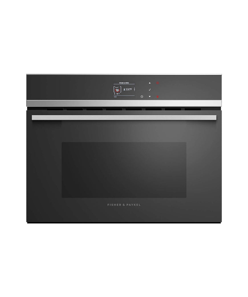 FISHER & PAYKEL OS24NDB1 Built-in Combination Steam Oven 24”