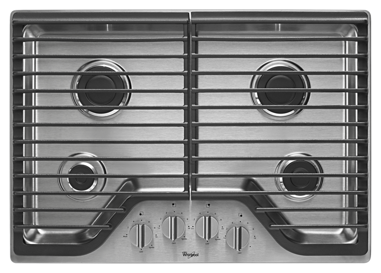 Whirlpool WCG51US0DS 30 Inch Gas Cooktop