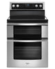 WHIRLPOOL WGE745C0FS 6.7 Cu. Ft. Electric Double Oven Range with True Convection
