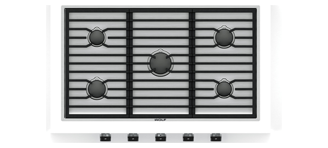 Wolf CG365C/S 36" Contemporary Gas Cooktop - 5 Burners