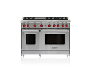 Wolf GR486G 48" Gas Range - 6 Burners and Infrared Griddle