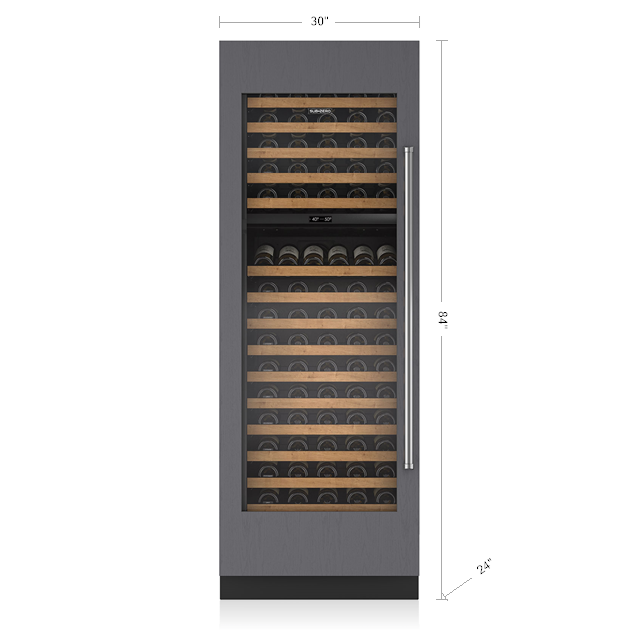 SUB-ZERO 30" INTEGRATED WINE STORAGE - PANEL READY IW-30