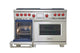 Wolf DF486G 48" Dual Fuel Range - 6 Burners and Infrared Griddle