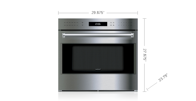 WOLF SO30PE/S/PH 30" E SERIES PROFESSIONAL BUILT-IN SINGLE OVEN